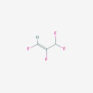 molecular formula C3H2F4 B3043105 1,2,3,3-Tetrafluoroprop-1-ene CAS No. 730993-62-1