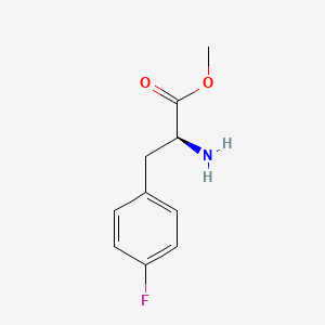 Methyl (2S)-2-amino-3-(4-fluorophenyl)propanoate