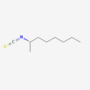 molecular formula C9H17NS B3043114 (S)-(+)-2-Octyl isothiocyanate CAS No. 737761-98-7