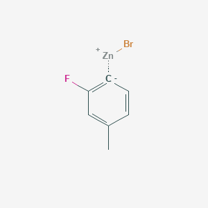 2-Fluoro-4-methylphenylzinc bromide