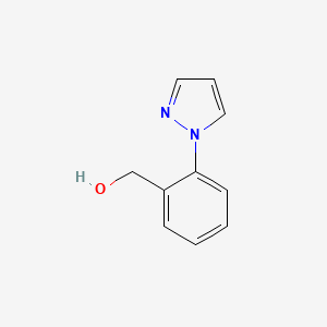 molecular formula C10H10N2O B3043127 2-(1-吡唑基)苯甲醇 CAS No. 741717-59-9