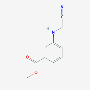 3-(Cyanomethyl-amino)-benzoic acid methyl ester