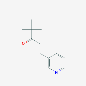 4,4-Dimethyl-1-(3-pyridyl)pentan-3-one