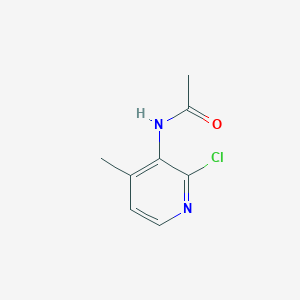 molecular formula C8H9ClN2O B3043164 N-(2-Chloro-4-methyl-3-pyridyl)acetamide CAS No. 76006-00-3
