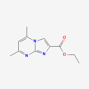 Ethyl 5,7-dimethylimidazo[1,2-a]pyrimidine-2-carboxylate