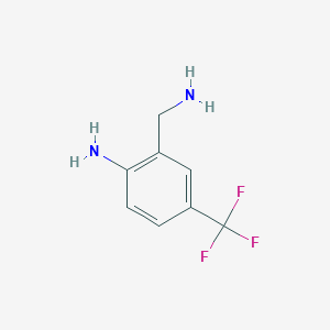 2-(Aminomethyl)-4-(trifluoromethyl)aniline