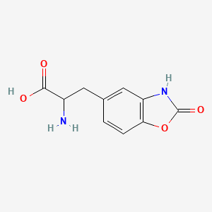 2-Amino-3-(2-oxo-2,3-dihydro-1,3-benzoxazol-5-yl)propanoic acid