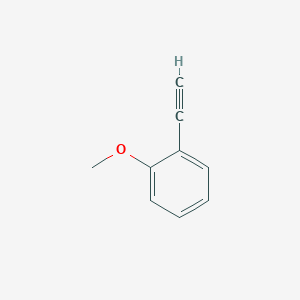 molecular formula C9H8O B3043173 1-Ethynyl-2-methoxybenzene CAS No. 767-91-9