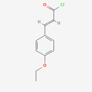 molecular formula C11H11ClO2 B3043177 (2E)-3-(4-Ethoxyphenyl)acryloyl chloride CAS No. 77251-75-3