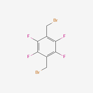 molecular formula C8H4Br2F4 B3043187 1,4-Bis(bromomethyl)-2,3,5,6-tetrafluorobenzene CAS No. 776-40-9