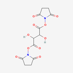 molecular formula C12H12N2O10 B3043188 Disuccinimidyl tartrate CAS No. 77658-91-4