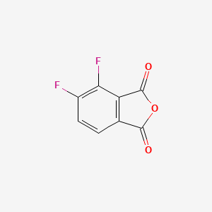 molecular formula C8H2F2O3 B3043190 4,5-Difluoroisobenzofuran-1,3-dione CAS No. 777860-08-9