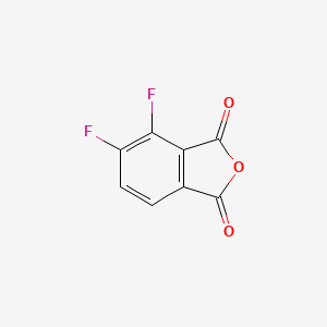 molecular formula C8H2F2O3 B3043190 4,5-二氟异苯并呋喃-1,3-二酮 CAS No. 777860-08-9