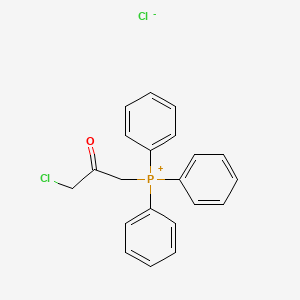 molecular formula C21H19Cl2OP B3043195 3-Chloro-2-oxopropyl triphenylphosphonium chloride CAS No. 78114-46-2
