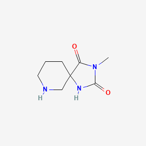 3-Methyl-1,3,7-triaza-spiro[4.5]decane-2,4-dione