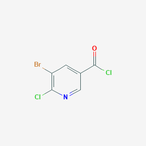 molecular formula C6H2BrCl2NO B3043204 5-溴-6-氯烟酰氯 CAS No. 78686-84-7