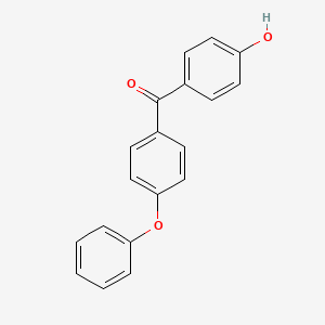 molecular formula C19H14O3 B3043209 4-羟基-4'-苯氧基二苯甲酮 CAS No. 78930-16-2