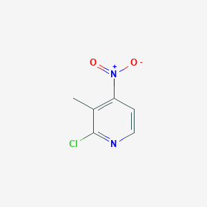 molecular formula C6H5ClN2O2 B3043211 2-氯-3-甲基-4-硝基吡啶 CAS No. 79055-56-4