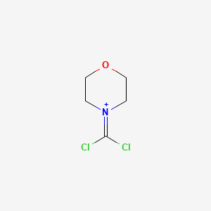 molecular formula C5H8Cl2NO+ B3043212 4-(二氯亚甲基)吗啉-4-鎓 CAS No. 790600-30-5