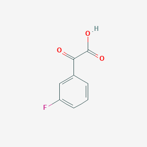 molecular formula C8H5FO3 B3043220 2-(3-Fluorophenyl)-2-oxoacetic acid CAS No. 79477-87-5