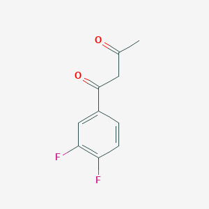 1-(3,4-Difluorophenyl)butane-1,3-dione