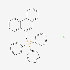 molecular formula C33H26ClP B3043228 (9-Phenanthrylmethyl)(triphenyl)phosphonium chloride CAS No. 79926-86-6