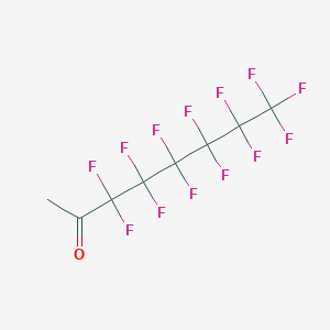 molecular formula C8H3F13O B3043232 3,3,4,4,5,5,6,6,7,7,8,8,8-Tridecafluorooctan-2-one CAS No. 80793-21-1