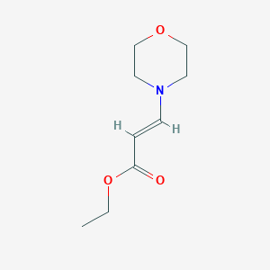 molecular formula C9H15NO3 B3043241 Ethyl (E)-3-Morpholinoacrylate CAS No. 81239-01-2