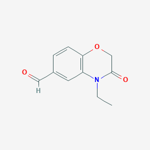 4-ethyl-6-formyl-4H-benzo[1,4]oxazin-3-one