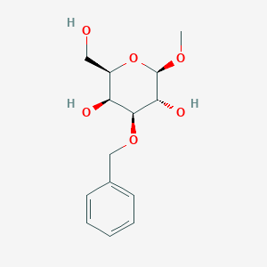 molecular formula C14H20O6 B3043244 3-O-苄基-β-D-半乳呋喃糖甲基 CAS No. 81371-53-1