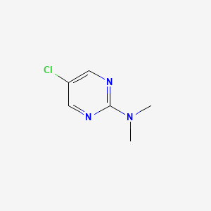 molecular formula C6H8ClN3 B3043245 5-Chloro-2-dimethylaminopyrimidine CAS No. 81568-09-4