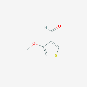 molecular formula C6H6O2S B3043251 4-甲氧基噻吩-3-甲醛 CAS No. 82069-74-7