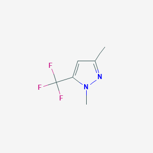 molecular formula C6H7F3N2 B3043262 1,3-二甲基-5-(三氟甲基)-1H-吡唑 CAS No. 82755-49-5