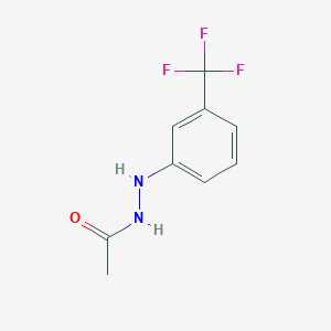 molecular formula C9H9F3N2O B3043277 N'-[3-(Trifluoromethyl)phenyl]acetohydrazide CAS No. 832676-63-8