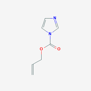molecular formula C7H8N2O2 B3043279 丙烯酰基-1H-咪唑-1-羧酸酯 CAS No. 83395-39-5