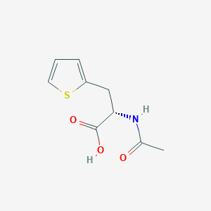 molecular formula C9H11NO3S B3043280 (2S)-2-乙酰氨基-3-噻吩-2-基丙酸 CAS No. 83396-76-3