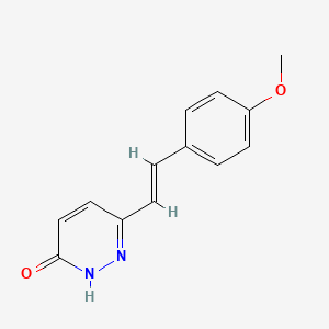 6-(4-Methoxystyryl)-3-pyridazinol
