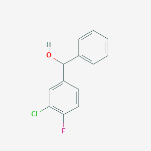 (3-Chloro-4-fluorophenyl)(phenyl)methanol