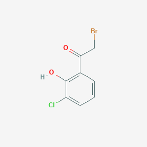 2-Bromo-1-(3-chloro-2-hydroxyphenyl)ethanone