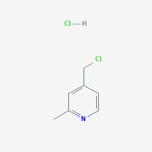 molecular formula C7H9Cl2N B3043332 4-(Chloromethyl)-2-methylpyridine hydrochloride CAS No. 847610-87-1