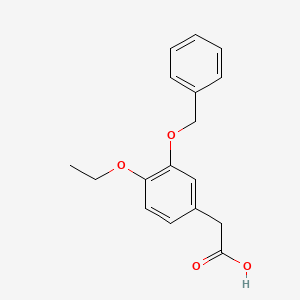 2-[3-(Benzyloxy)-4-ethoxyphenyl]acetic Acid
