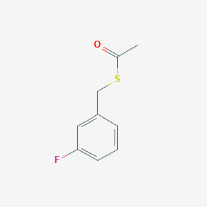 molecular formula C9H9FOS B3043388 S-3-氟苄基乙硫酸酯 CAS No. 85582-63-4
