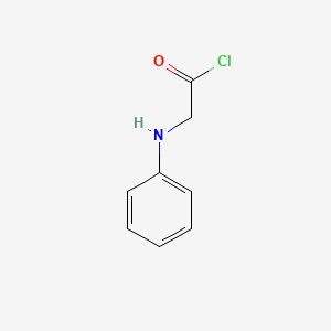 molecular formula C8H8ClNO B3043392 2-(Phenylamino)acetyl chloride CAS No. 85630-85-9