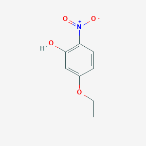 molecular formula C8H9NO4 B3043397 5-Ethoxy-2-nitrophenol CAS No. 857629-22-2