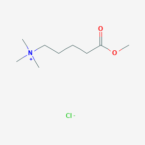 (5-Methoxy-5-oxopentyl)trimethylazanium chloride