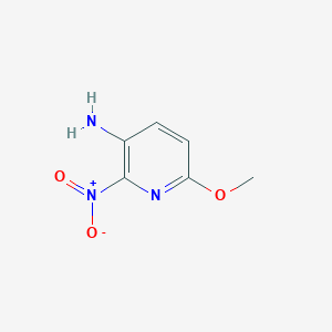 molecular formula C6H7N3O3 B3043402 6-Methoxy-2-nitropyridin-3-amine CAS No. 85868-32-2