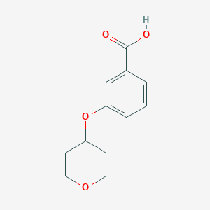 3-(Tetrahydropyran-4-yloxy)benzoic acid