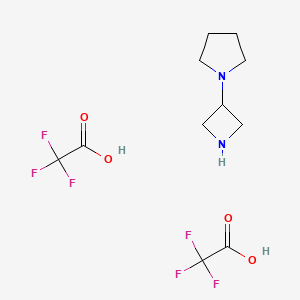 1-(Azetidin-3-yl)pyrrolidine bis(2,2,2-trifluoroacetate)