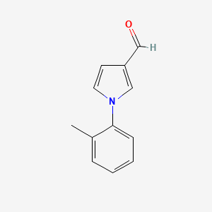 molecular formula C12H11NO B3043429 1-(2-methylphenyl)-1H-pyrrole-3-carbaldehyde CAS No. 864547-96-6