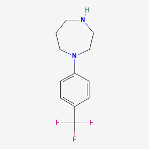 1H-1,4-Diazepine, hexahydro-1-[4-(trifluoromethyl)phenyl]-